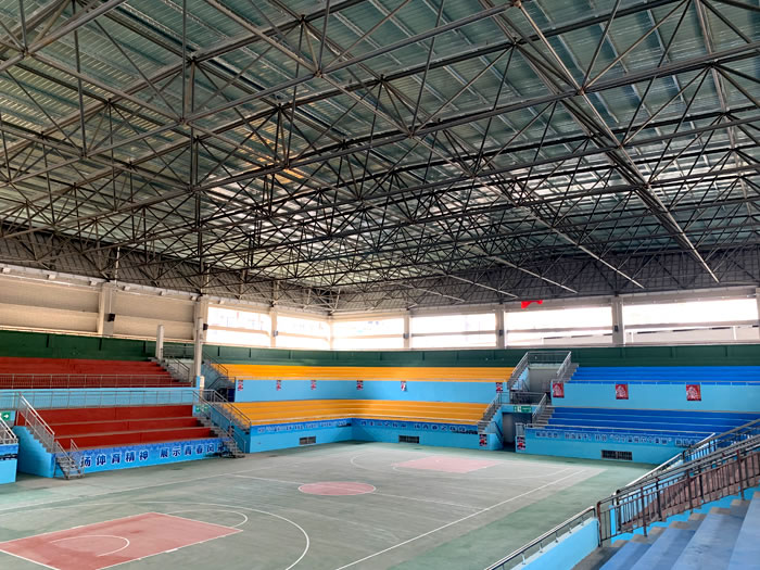 安陆富川体育馆网架